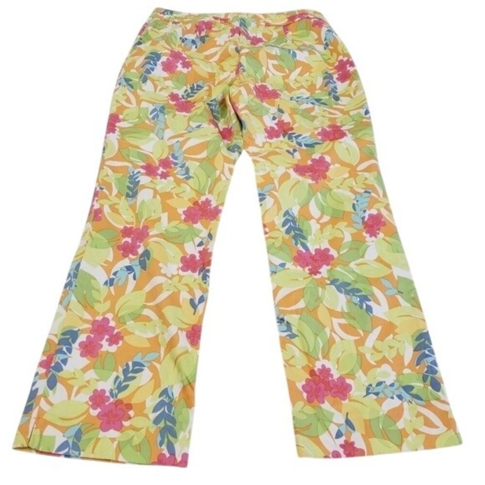 Sigrid Olsen Sport Womens Floral Pants Size 8 - Picture 2 of 7